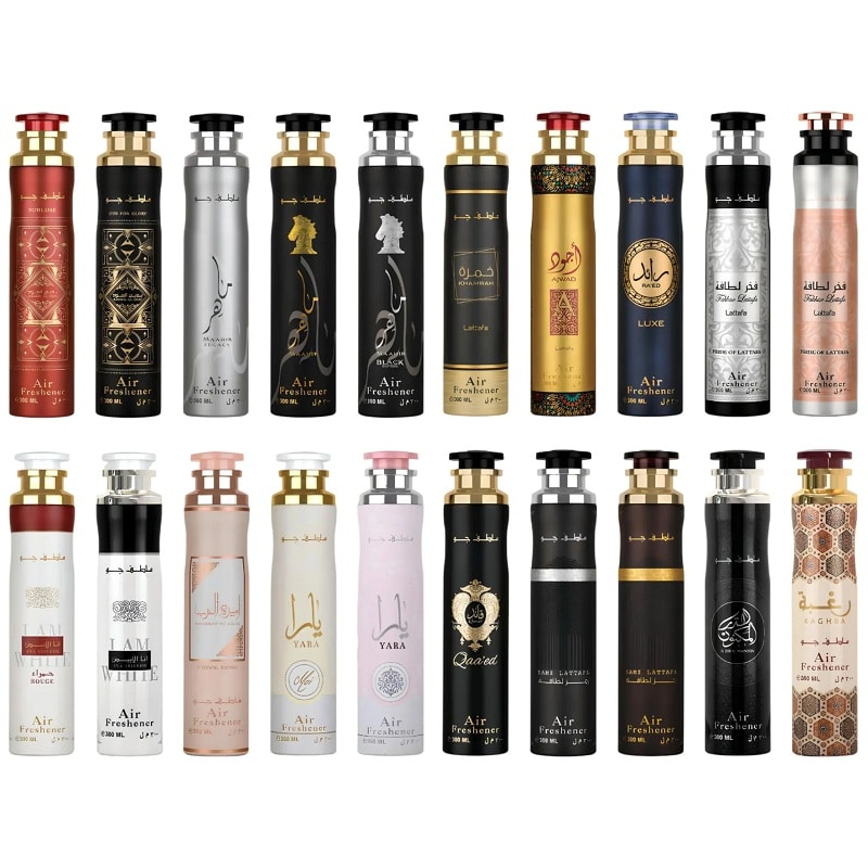 Lattafa 300ml Air Freshener Singles
