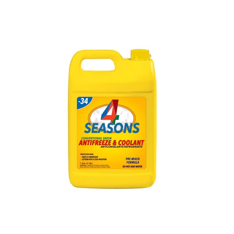 4 Season Antifreeze -34 Degrees – 6 Gallons / Case