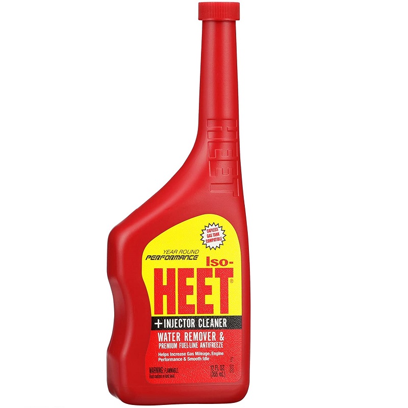 ISO-HEET® Water Remover And Premium Fuel Line Antifreeze + Injector Cleaner – 24/CS
