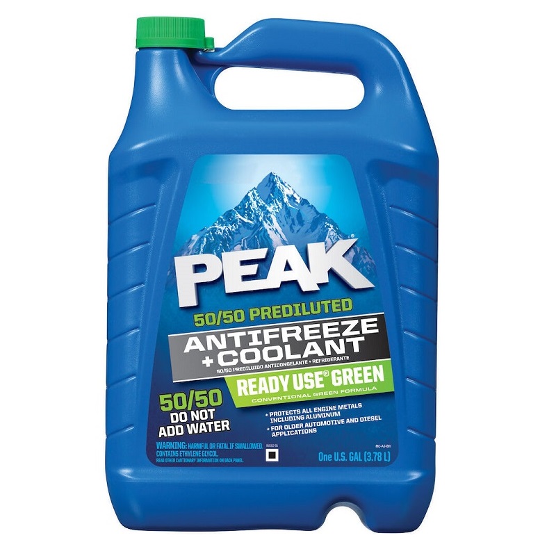 Peak® Conventional 50/50 Ready Use Antifreeze + Coolant – 6 / Case