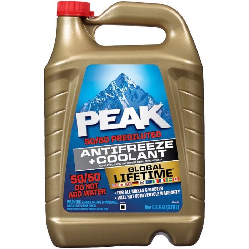 Peak® Global Lifetime 50/50 Antifreeze + Coolant – 6 / Case
