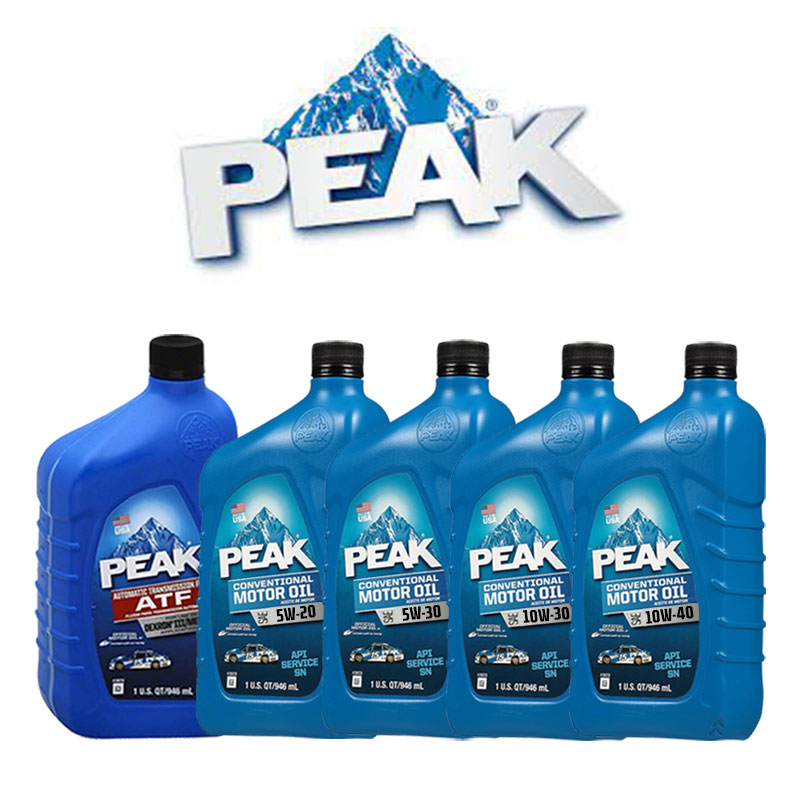 Peak® Conventional Motor Oil – 6 / Case