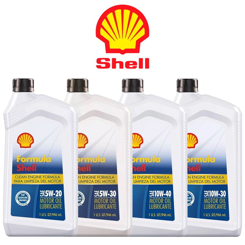 Formula Shell® Conventional SAE Motor Oil Lubricante 6 Quarts / Case