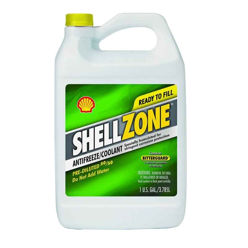 Shell® Zone Antifreeze Pre-Diluted 50/50 – 6 Gallons / Case
