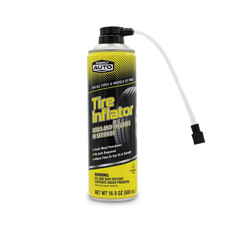 Simply Auto Tire Inflator 16oz With Hose – 12 / Case