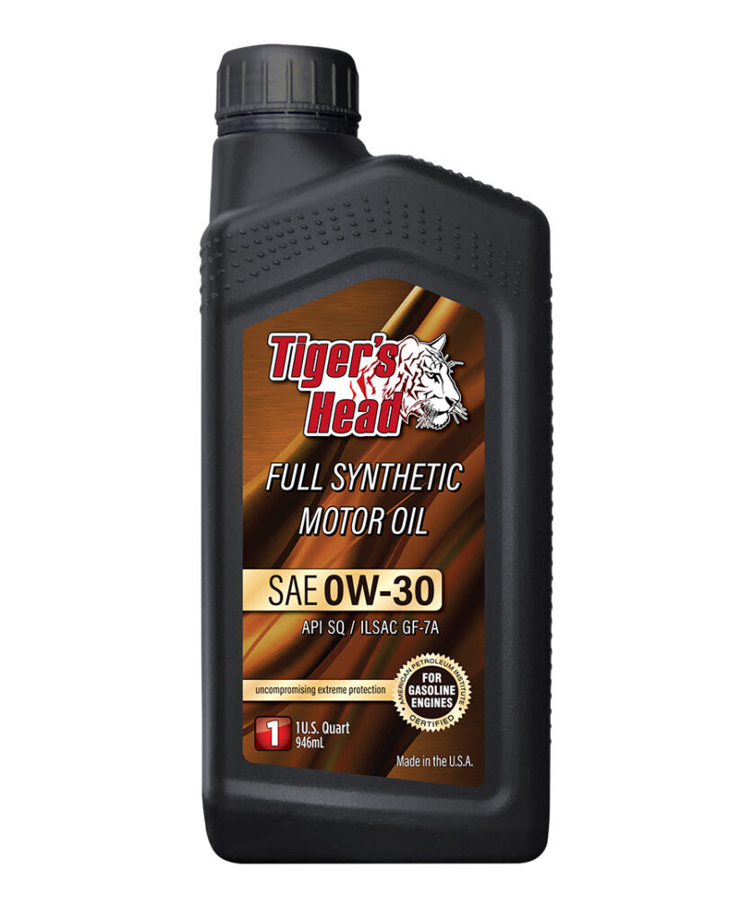 Tiger’s Head Full Synthetic SAE 0W-30 SQ GF-7A Motor Oil