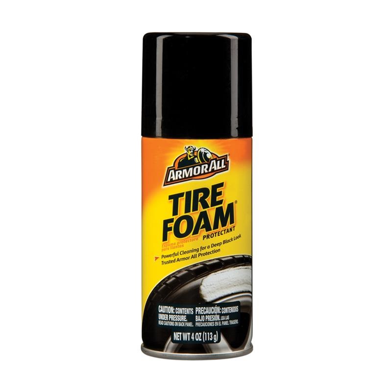 Armor-All Tire 4oz Foam Aerosol Can -12 / Case