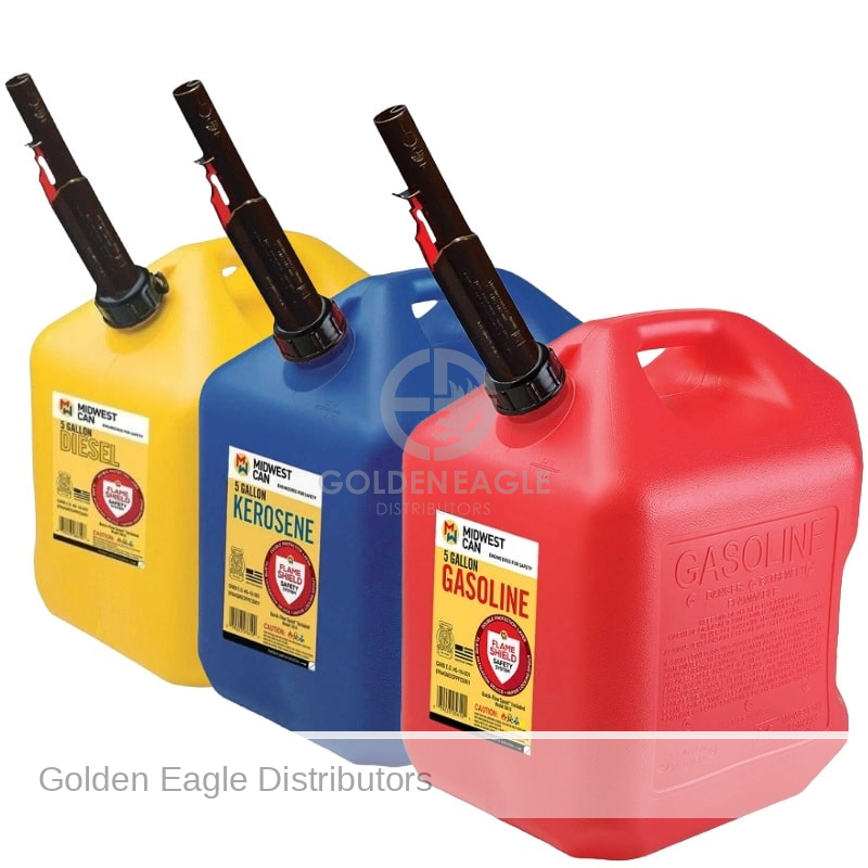 Midwest Gasoline Can 5 Gallons ( Different Kinds )
