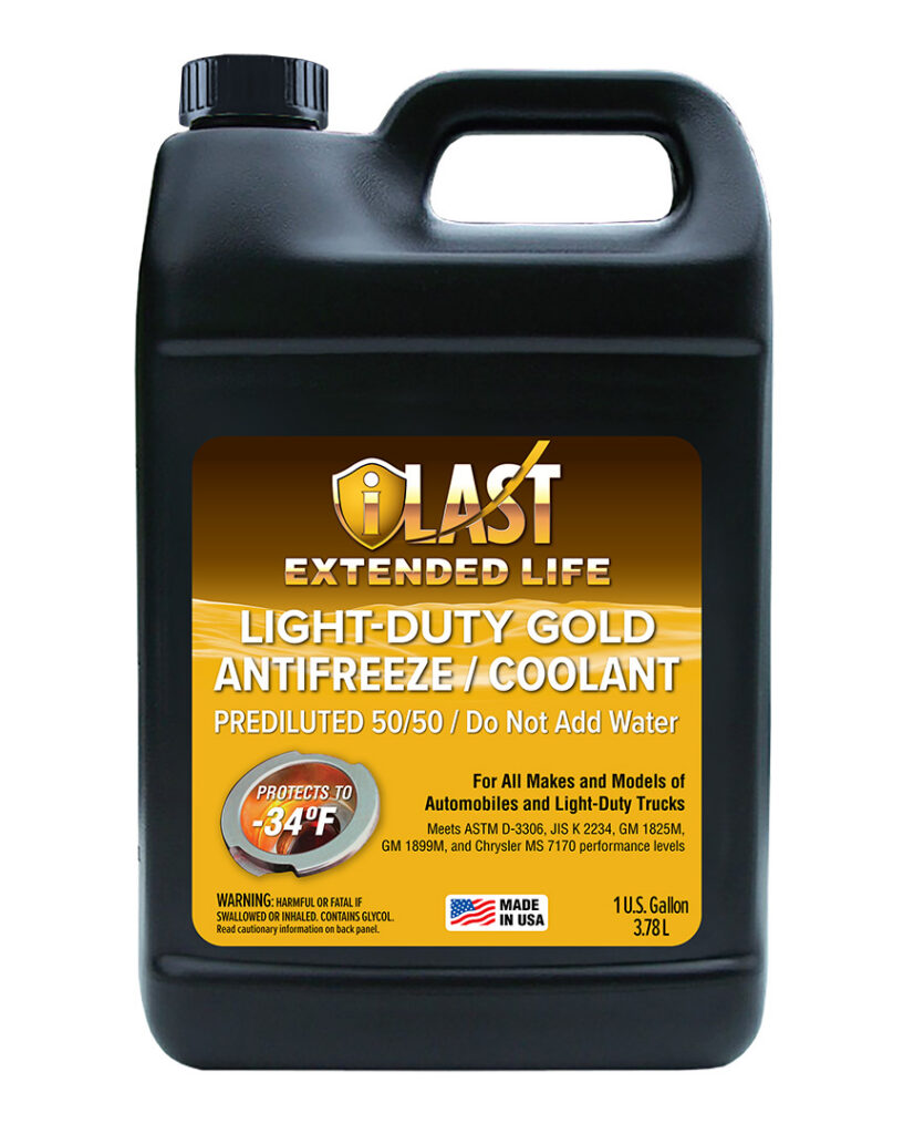 ILast Premium Light Duty Gold 50/50 Antifreeze