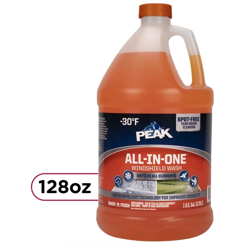 Peak Windshield Washer Fluid All in One -30 Degrees – 6 / Case